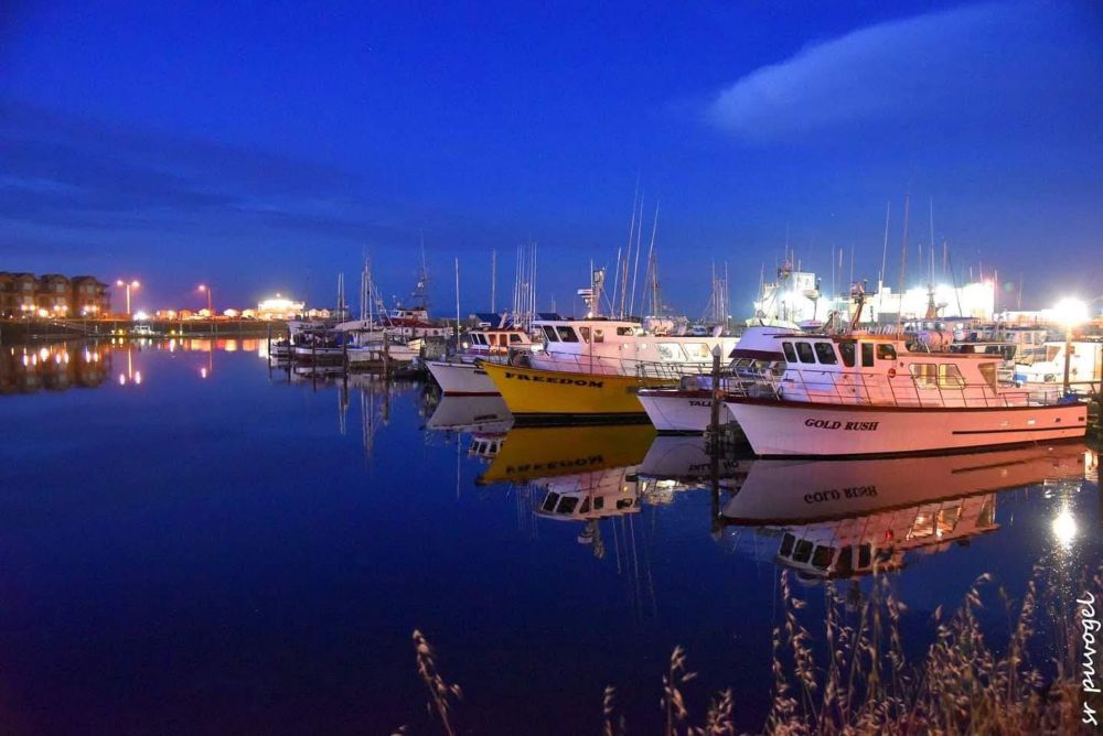 British Columbia fishing marina